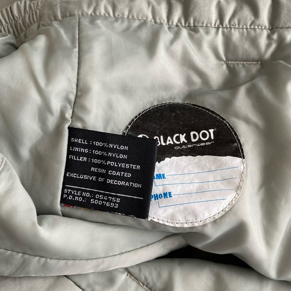 Youth Black Dot Snow Pants Size Medium - Picture 3 of 8